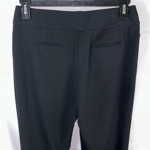 T Tahari Pants Straight Leg Pull on High Rise Elastic Waist Business Dress Pants - Picture 6 of 10